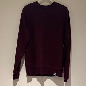 New Balance Men's Dark Burgundy Crewneck Sweater